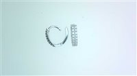 Orecchini Sommer Donna Cerchi in Oro bianco Zirconia SCATTINI ZIRC PI UZ/Z - SCATTINI ZIRC PI UZ/Z